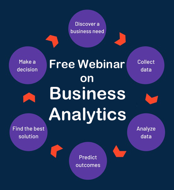 Business Analytics: Free webinar cover