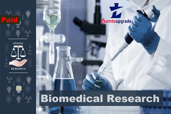 Biomedical research Certification course cover